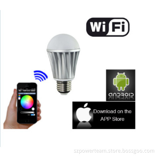 intelligent Bluetooth bulb /Iphone control bluetooth rgb led bulb